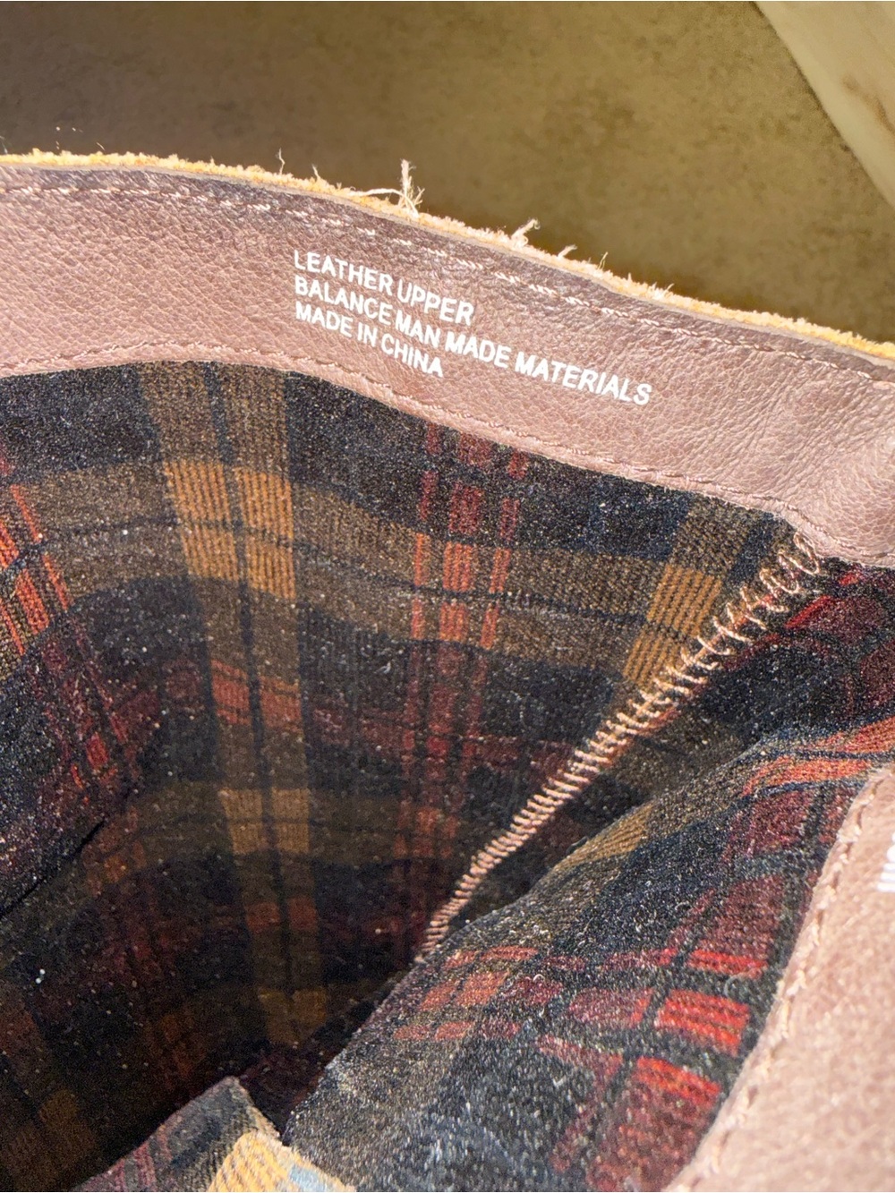 Born Wide Calf Zip Up Suede Boot - Picture 5 of 6